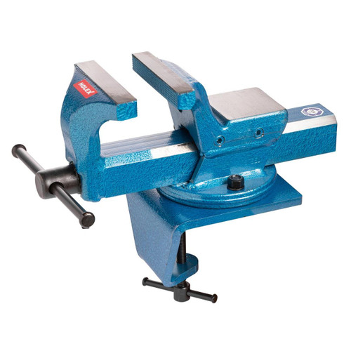 HOLEX Table / bench vice with bench clamp