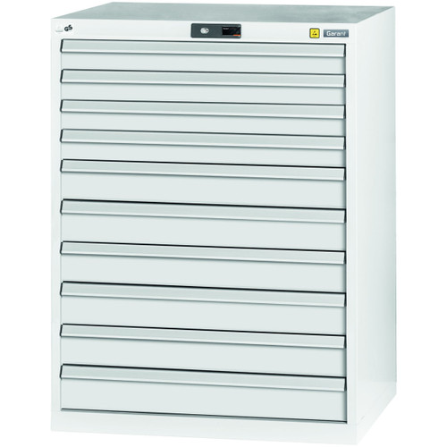 GARANT GridLine ESD tool cabinet complete with drawers, 26x24G