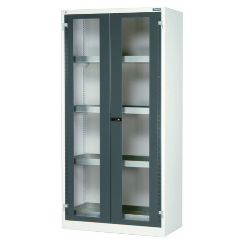 GARANT GridLine Chemicals storage cabinet with Viewing window swing doors