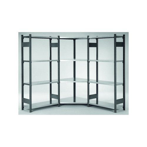 GARANT Corner connection rack with 1 corner column, Depth 500 mm
