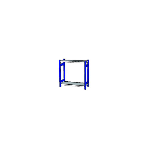GARANT Basic filing rack with 2 column frames, Depth 325 mm