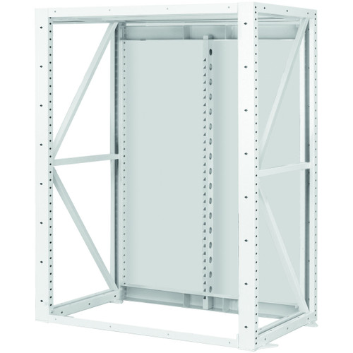 GARANT Heavy-duty basic rack with 2 column stiles, Usable depth 1350 mm