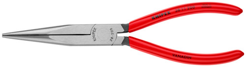 KNIPEX Long Nose Pliers without Cutter, 8", Plastic