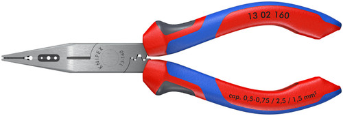 KNIPEX 6 1/4" 4-in-1 Electricians' Pliers-Metric Wire - Comfort Grip