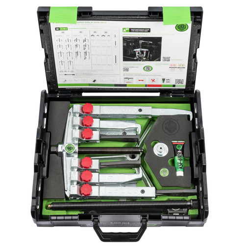 Kukko 2- and 3-Jaw Puller Set Two Different Pulling Hooks K-2030-20S Kukko