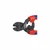 Knipex CoBolt compact bolt cutters with chemically blackened jaws and multi-component grips, side view