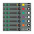 12 Piece Wera Kraftform Electronics Screwdriver Set
