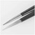 Holex Tweezers shouldered pointed, 135 mm, Form GG