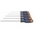 Garant Hexagon ball-point screwdriver set, with 2-component Haptoprene handle 5 pieces 4067263013419