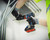 Bosch 18V EC Brushless Connected-Ready 1/2 In. Hammer Drill/Driver with (1) CORE18V® 4 Ah Advanced Power Battery in use alternate view