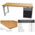 Workbench with drawer casing 24G, cupboard, height 850 mm, Bamboo worktop, 20×20G, Worktop length: 2000mm specs