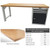 Workbench with drawer casing 24G, cupboard, height 850 mm, Beech Marine Ply worktop, 20×20G, Worktop length: 2000mm specs