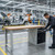 Workbench with drawer casing 24G, cupboard, height 850 mm, Beech Marine Ply worktop, 20×20G, Worktop length: 2000mm in use