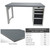 Workbench with drawer casing 16G, height 850 mm, Eluplan worktop, 12×20G, Worktop length: 1500mm specs
