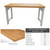 Basic workbench, height 850 mm, Bamboo worktop, Worktop length: 1500mm specs