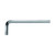 GARANT Hexagon key L-wrench chrome-plated