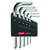 HOLEX Hexagon key L-wrench set, with pin