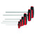 HOLEX Hexagon screwdriver set chrome-plated
