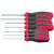 HOLEX Hexagon screwdriver set, straight, with power grip