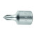 HOLEX Bit socket for Phillips, 1/4 inch