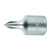 HOLEX Bit socket for Phillips, 1/4 inch
