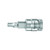 GARANT Hexagon bit socket, 1/4 inch short