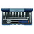 GARANT Set of bit sockets, hexagon, 1/2 inch square drive 12 pieces