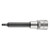 HOLEX Hexagon bit socket, long, 1/2 inch with ball point