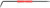 Holex Angle Scriber, 48-55 HRC Point Hardness, 230 mm