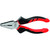 HOLEX Vanadium combination pliers, bright finished, with two-component grips