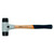 GARANT Soft-faced hammer with rubber inserts, black