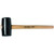 HOLEX Black rubber hammer