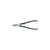 HOLEX Jeweller's snips straight, with open handles