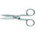 HOLEX Electrician's scissors nickel-plated with wire-cutter