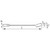 Holex Combination Wrench Chrome Plated Metric diagram