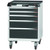 Roller cabinet with drawers 75 kg, 20×24G 5 drawer