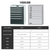 Garant Gridline Tool cabinet complete with drawers 75 kg, 30x28G