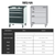 Roller cabinet with drawers 75 kg, 30x28G