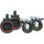 GARANT GridLine Set of wheels for roller cabinets and mobile workbenches