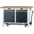 GARANT GridLine Workbench with undercarriage, height 950 mm with beech marine ply worktop, 20x20G