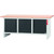 HOLEX Workbench with 3 drawers and 2 swing doors