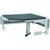 GARANT Corner workstation for eLevel workstation, with 1 lift column, with dark grey Eluplan worktop
