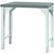 GARANT GridLine Vario Basic workbench, height 950 mm, Eluplan worktop, dark