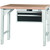 GARANT GridLine Vario workbench with drawer casing 24G, height 850 mm, Beech marine ply worktop, 20x20G