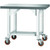GARANT GridLine Vario workbench, mobile, height 850 mm, Eluplan worktop, dark, 20x20G