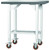 GARANT GridLine Vario workbench, mobile, height 950 mm, Eluplan worktop, dark, 20x20G
