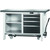 GARANT GridLine Workbench with undercarriage, height 950 mm with Eluplan worktop, dark, 20x20G