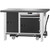 GARANT GridLine Workbench with undercarriage, without height adjuster and vice, with Eluplan worktop, dark, 20x20G