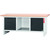 HOLEX Workbench with 3 drawers and 1 swing door