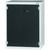GARANT GridLine Large-capacity base cabinet with Plain sheet metal swing doors